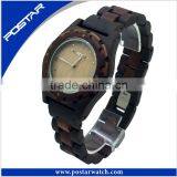 Logo Printed Customized OEM Pantone Color Bamboo Wooden Watch thumbnail-2