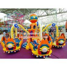 Sun Yat-sen, Guangdong Tai Le Play Children Indoor and Outdoor Mechanical Rotating Lift Seat Science Fiction UFO Adults and Children Play Equipment thumbnail-2