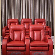 Private Home Theater Sofa and Chair Combination Space Capsule Electric Movie Hall Audio-visual Room Villa Leather Sofa thumbnail-3
