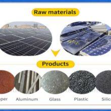 Photovoltaic Solar Panels Frame Glass Recycling Production Machine thumbnail-5