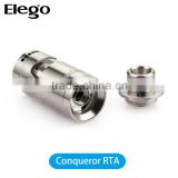 2016 New Wotofo Conqueror RTA with Dual Postless Build Deck from Elego Large Stock