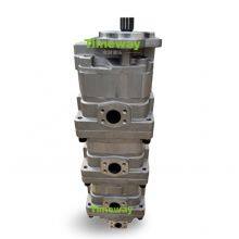 Hydraulic Gear Pump 705-55-34140 Four Way Pump for Repair Komatsu Loader WA320-5 WA320-6 thumbnail-2