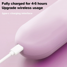 Drahtloser Glättkamm/Doppelnutzen für Glätten und Rollen, keine Schädigung der Haare, tragbarer USB-Ladeglätter (Wechat: 13510231336) thumbnail-4