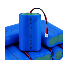 ZonYou Customized 26650 Cylindrical Cell 2S1P 7.4V 5Ah Lithium-Ion Battery Pack With 500 Cycles Life for Voice Recorder Digital Photo Frame Fan thumbnail-2