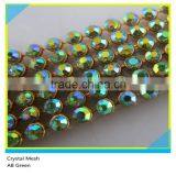 Hotfix Aluminum Rhinestone Mesh 7 Rows Shiny Crystal Rhinestone Mesh thumbnail-4