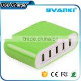 Low Price OEM Factory Supply CE ROHS FCC Approved Newest Portable Fast Multi USB Smart Charger 40w 5v 6a 5 Port Usb Charger thumbnail-2