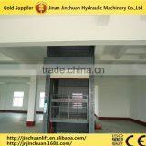 Hot Sale in 2016!--hydraulic Cargo Lift/guide Rail Lift/goods Lift for Warehouse Cargo Elevator Forming Machine thumbnail-6