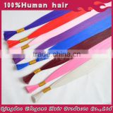Wholesale High Quality Human 5A no shedding colorful Virgin Peruvian Hair Bulk