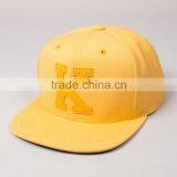 New Arrival Applique Letters Yellow Baby Visor Sun Hats thumbnail-3