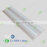 100mm Waterproof Brushed Gold Aluminium Skirting Baseboard Molding thumbnail-1