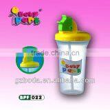 plastic baby water bottle with tubularis