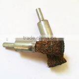 Steel Wire Type Brush With Shaft,steel Wire Cup Brush thumbnail-4
