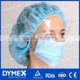 CE Approved Disposable Nonwoven Face Mask With ANnti-fog Shield thumbnail-1