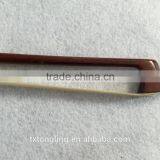 Ebony Violin Bow With Flower Patten Violin Bow Hair thumbnail-6