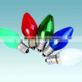 C7 Colour Bulb Night Bulb Indicator Bulb 110-130/220-240V 10W E12/E14 thumbnail-1