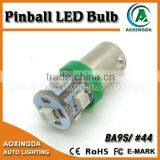 Pinball LED 6.3V AC DC #44 #47 Green