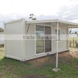 container house with patio