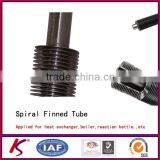 steel spiral fin tube for boiler parts