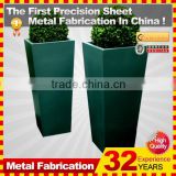 Kindle 2014 New polychrome galvanized oblong stainless steel outdoor planters
