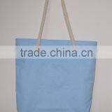 Customized Blank Canvas Cotton Tote Bag With Rope Handle Quality Choice thumbnail-1
