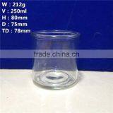 Round and Short Glass Candlestick Holders on Sale thumbnail-2