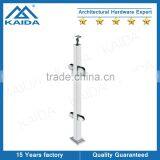 Glass Stainless Steel Glass Clamp Post for Stairs and Railing thumbnail-1