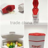 plastic pill cutter ,pill splitter,pill crush pill storge pill cutter