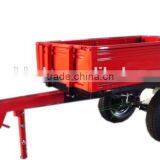 European Style Walking Tractor Farm Trailer