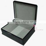 Glossy Classic Black Shoe Packing Boxes Wood thumbnail-5