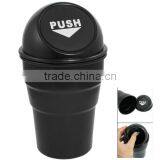 2016 New Design Black Plastic Cover Home Car Ashtray Trash Bin Can Garbage Container thumbnail-5