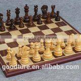 Luxury Fine Skilled Wooden Chess Set With King Height 9.7cm thumbnail-3