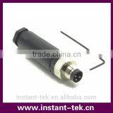 INST Waterproof m8 Cable 3 Pin 4 Pin Connectors thumbnail-3