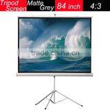 Factory Supply Best Quality Matte Grey 84 Inch 4:3 Best Projection Screen