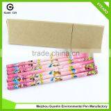 New Arrival Standard 12 Pcs Cartoon Pink Dipped Pencil thumbnail-2