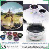 2016 Best Camera Lens Combo Universal Magnetic Mount 3 in 1 Optical Lens for Iphone 6 5s Samsung s5 s6 Htc One m7 m8 m9 thumbnail-6