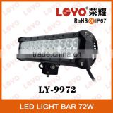Car Accessories for double row super bright 72W led light bar for trucks