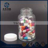 140ml Clear Round Glass Pharmaceutical Bottle for Capsules thumbnail-3