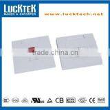 Single Port Angle RJ45 Wall Face Plate thumbnail-1