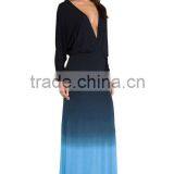 Women Gowns Black Blue New Dye Evening Dress Gowns China Online Shopping Dress Wholesale thumbnail-2