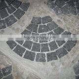 Fanshaped Black Paver thumbnail-1