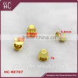 Shiny Gold Decorative Bag Accessory Lamp Rivet thumbnail-1