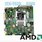 AMD E240 Industrial Computer, Industrial Board, Mini-Itx,12V Input, CS Industrial Computer, 95% New thumbnail-1