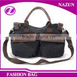 Wholesale Low Moq Custom Design Boy and Girls Vintage Canvas School Bag thumbnail-1