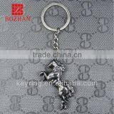 Customized Funny Lively Animal Shape Metal Horse Keychain thumbnail-1