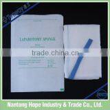 12" x 12" 12ply Medical Sterile Laparotomy Sponge With Blue Loop