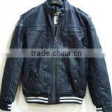 Mens PU Bomber Jackets thumbnail-1