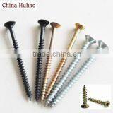 3.0*40mm Countersunk Head Yellow Zinc Plated Chipboard Screw/wood Screw thumbnail-4