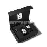 Luxury Black Cosmetic Paper Box With Magnet Closure