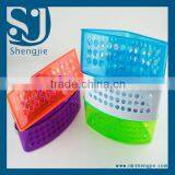 Trade Assurance Bathroom Accessory Plastic Storage Basket/plastic Bathroom Storage Basket Set thumbnail-5