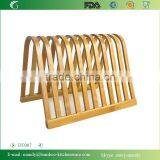 Fashion Design Bamboo Dish Rack, Bamboo Rack for Large Dishes and Plates